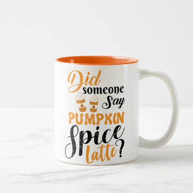 I Love Pumpkin Spice Mug (Right)