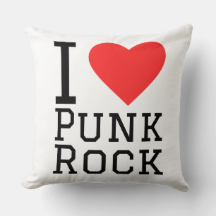 I love punk rock cushion
