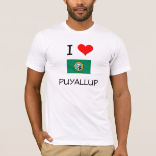 I Love Puyallup Washington T-Shirt