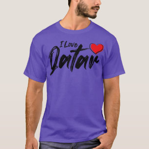 I Love Qatar with love T-Shirt