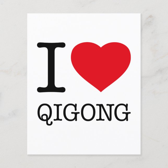 I LOVE QI GONG FLYER (Front)