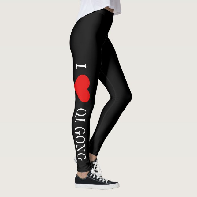I Love Qi Gong Leggings (Right)
