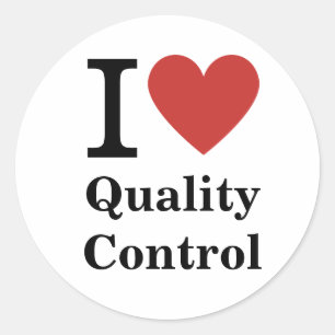 I ❤️ Love Quality Control STICKER