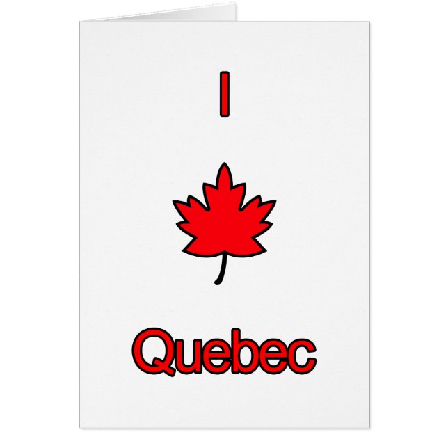 I Love Quebec (Front)