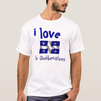 I Love Quebec Girls T-shirt