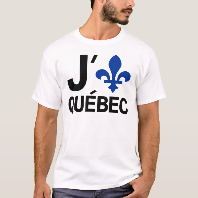 I Love Quebec T-Shirt (Front)