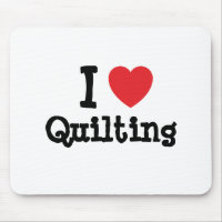 I love Quilting heart custom personalised