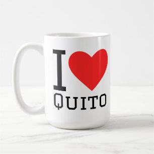 I love quito coffee mug