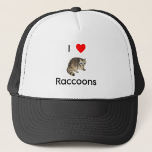 I love raccoons Hat