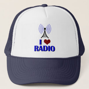 I Love Radio Trucker Hat