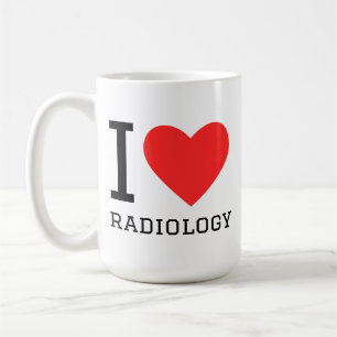 I love radiology  coffee mug