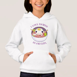 I Love Ramen Axolotl Pun