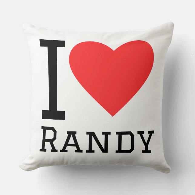I love randy cushion (Front)