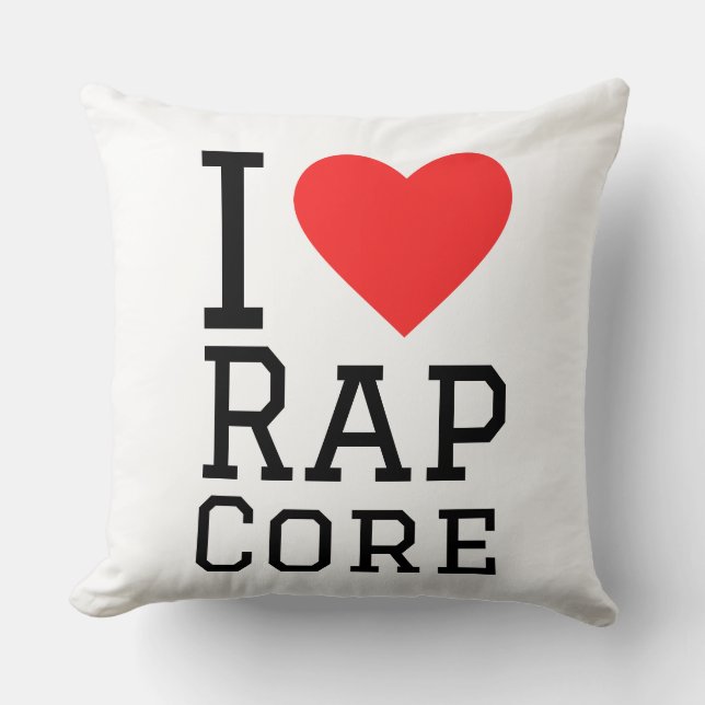 I love rap core cushion (Front)