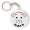 I Love Rats Keychain