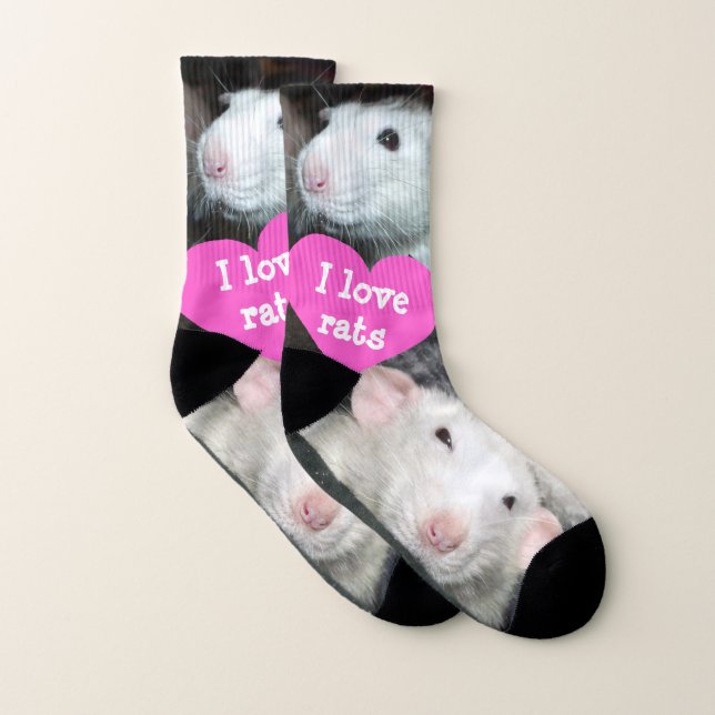 I love rats socks (Pair)