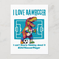 I love rawrccer 24/7 soccer player