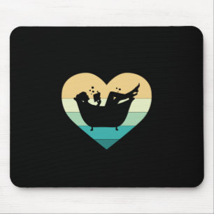 I Love Reading In The Bathtub Mouse Pad