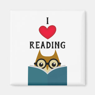 I love reading magnet
