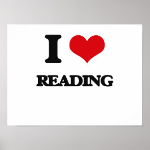 I Love Reading Poster