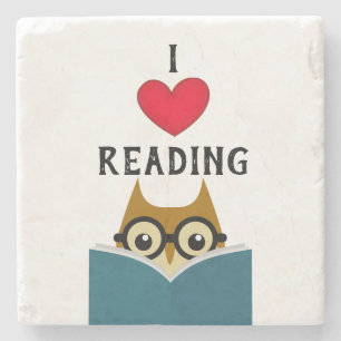 I love reading stone coaster