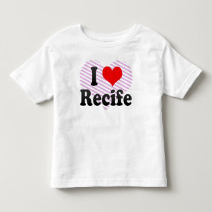 I Love Recife, Brazil. Eu Amo O Recife, Brazil Toddler T-Shirt