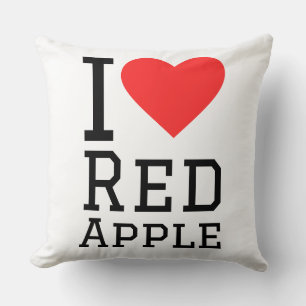 I love red apple cushion