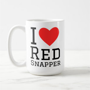 I love red snapper coffee mug