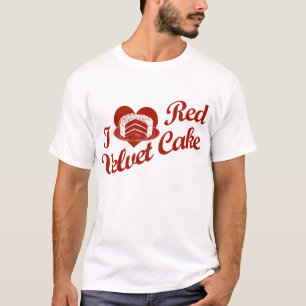 I Love Red Velvet Cake T-Shirt