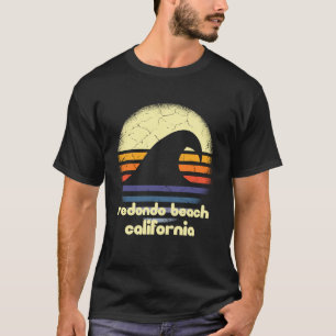 I Love Redondo Beach California Ocean Wave CA T-Shirt