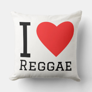 I love reggae cushion