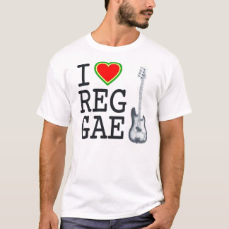 I Love Reggae T-Shirt