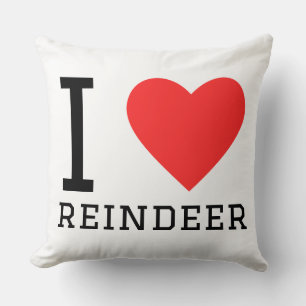 I love reindeer cushion