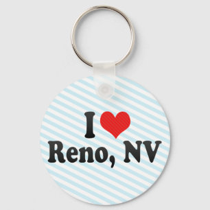 I Love Reno, NV Key Ring