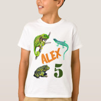 I love reptiles birthday !  T-Shirt