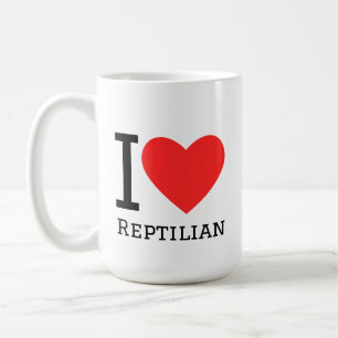 I love reptilian coffee mug