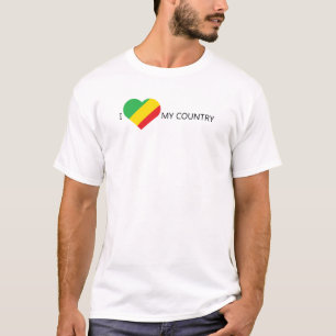 I Love Republic of The Congo T-Shirt