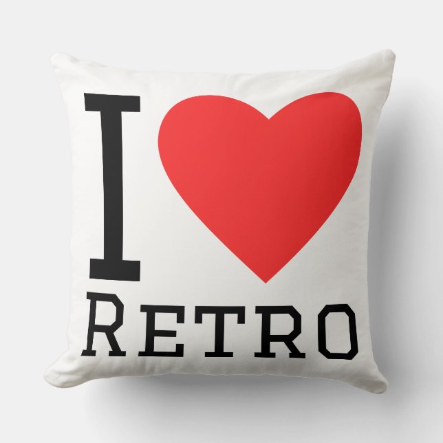 I love retro cushion (Front)