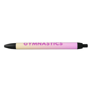 I love rhythmic gymnastics! black ink pen
