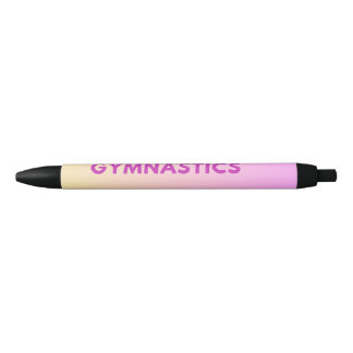 I love rhythmic gymnastics! black ink pen