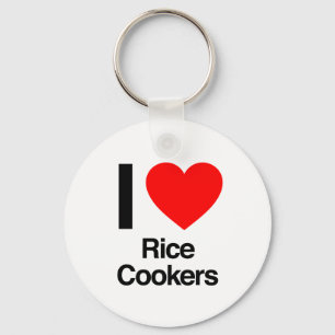 i love rice cookers key ring