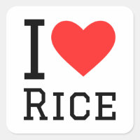 I love rice