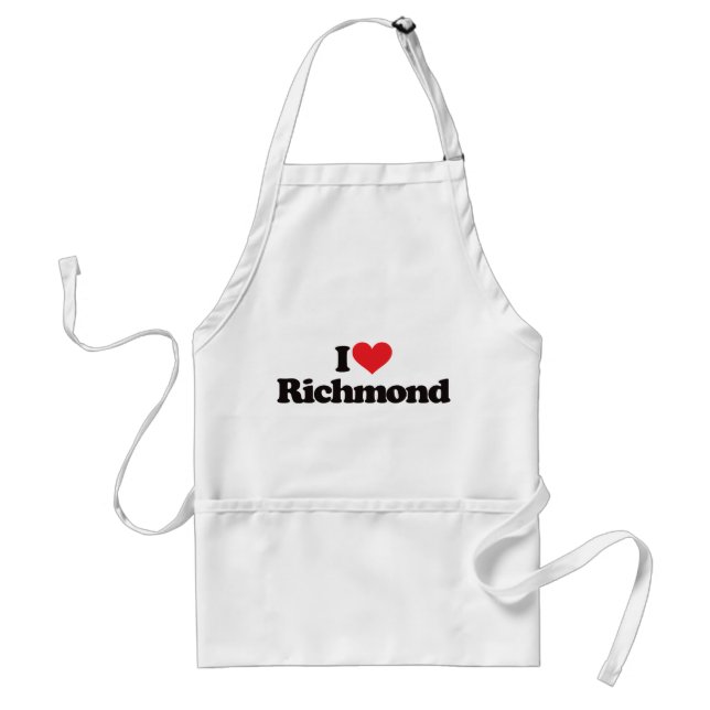 I Love Richmond Standard Apron (Front)