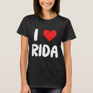 I Love Rida - Heart T-Shirt