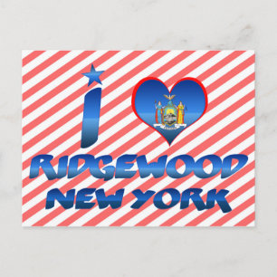 I love Ridgewood, New York Postcard