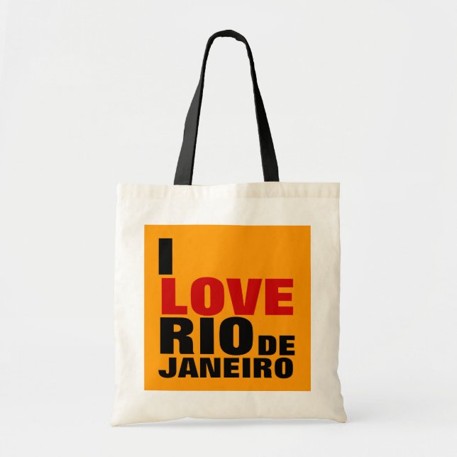 I love rio de janeiro tote bag (Front)