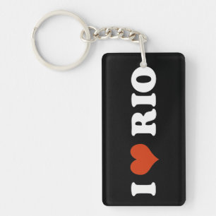 I Love Rio Key Ring