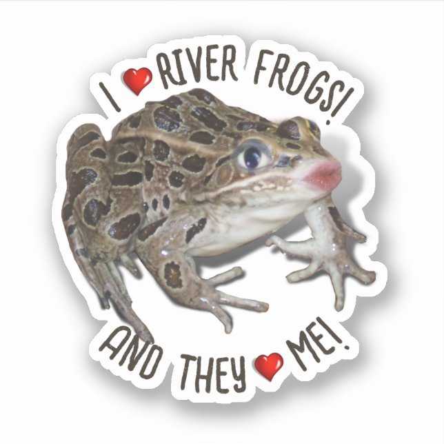 I Love River Frogs (Front)