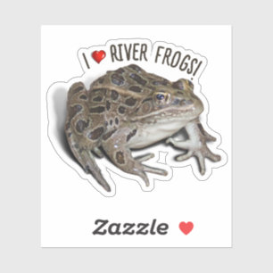 I Love River Frogs