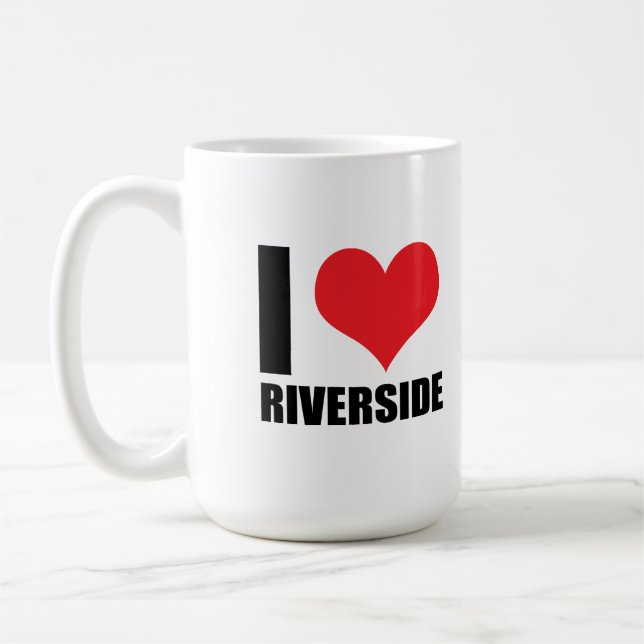 I love Riverside Coffee Mug (Left)